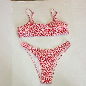 SHEIN Floral Bikini Size Medium New